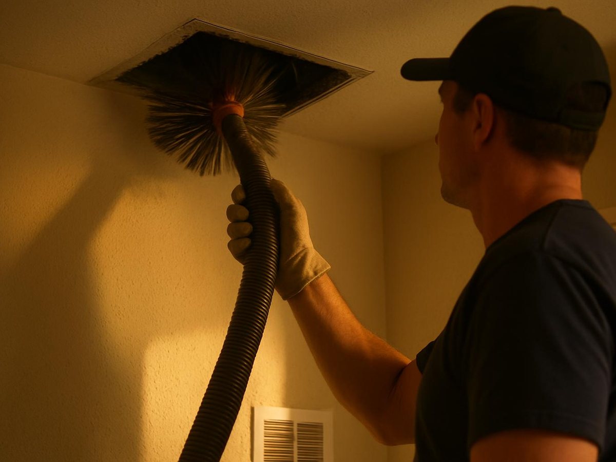Clear Crest Air Duct Services work in Houston